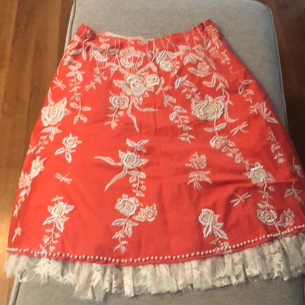 Beautiful beaded ladies skirt